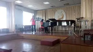 А. Николаев, соната для скрипки и фортепиано, op. 18, 2018г.