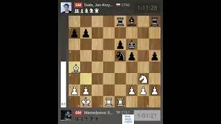 Shakhriyar Mamedyarov Vs Jan-Krzysztof | Round 4 | Tata Steel Chess Masters 2022 men
