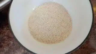 Творожный манник в микроволновке 