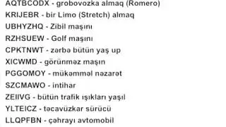 GTA SAN ANDREAS KODLARI