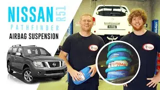 How To Install: Nissan R51 Pathfinder Air Suspension - CR5077HP Airbag Man Coil Spring Helper Kit