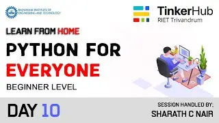 Python For Everyone | Day 10 - Sets | Learn From Home - TinkerHub RIET