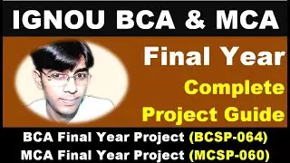 [IGNOU BCA Final Year Project] 