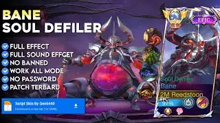 NEW Script Bane Epic No Password | Patch Terbaru | Full Effect & Voice - Mobile Legend