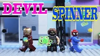 Lego Spider-man Devil Spinner | Marvel Super Heroes Stop Motion Best Animation