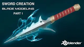 Sword Creation In Blender | Part 1| Sword Blade Modeling | Blender Sword Tutorial