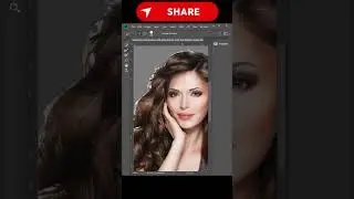 Cut Out Hair 1 MINUTES Photoshop Tutorial 2023 - Easy Tutorial