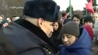 Инцидент на митинге памяти Немцова в Питере