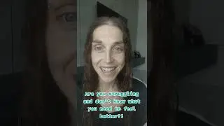 Can't Figure Out What You Need When You're Struggling?!