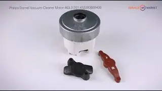 Двигатель (мотор) для пылесоса Philips Domel 463.3.201 432200909400 (с выступом)