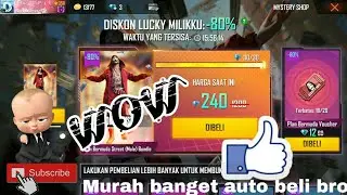 Borong MYSTERY SHOP  MONEY HEIST FREE FIRE BATLEGROUNDS