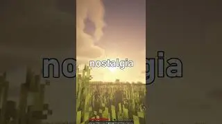 Minecraft Nostalgia☹️#shorts