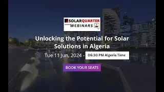 Unlocking the Potential for Solar Solutions in Algeria