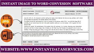 How to Convert Scanned Image to Editable Word Document | MS Word