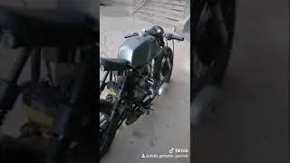 бомбовая переделка мото Урал
