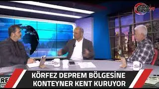KÖRFEZ DEPREM BÖLGESİNE KONTEYNER KENT KURUYOR