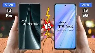 vivo T3 Pro Vs vivo T3 - Full Comparison 🔥 Techvs