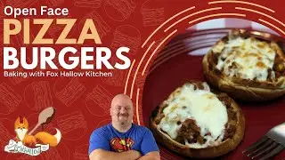 Open Face Pizza Burgers