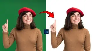 How to Remove Green Background From a Photo in Photoshop