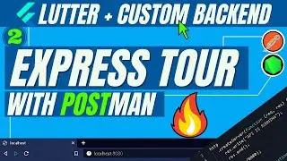 2.Express & Postman - Flutter With Nodejs, Express & MongoDB | Flutter Nodejs, Express & MongoDB