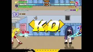 Mugen battle Dansanity Series Panty and Stocking vs Ami and Yumi