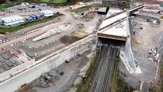 HS2 Truggist lane 12th November 2024
