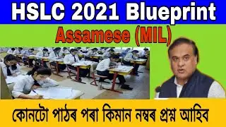 HSLC blueprint 2021 exam// New blueprint for HSLC Final exam in 2021