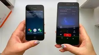 Android vs IOS / X2 speed Honor 4C Pro vs IPhone 4 / Incoming & outgoing calls