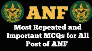 Anf asi past papers |Anf si past papers| anf constable past papers |anf act mcqs |Anf past papers