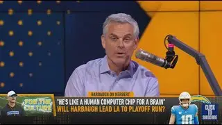 THE HERD | Colin Cowherd EXCITED Harbaugh And Justin Herbert Will CHANGE The Chargers Forever | NFL
