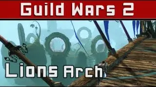 Guild Wars 2 Beta - Lion's Arch exploration!