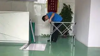 How to install a pop up display counter