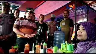 PEDAGANG ANCOL SAROLANGUN DATANGI KANTOR DPRD, TOLAK DIPINDAHKAN