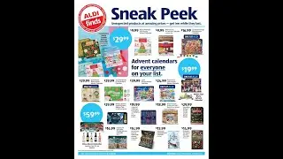 Aldi In Store Ad November 6 – November 12, 2024. Advent Calendars for Everyone