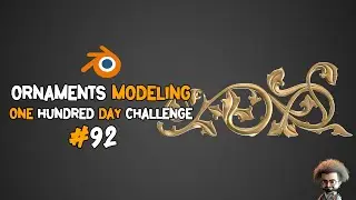 Ornaments Modeling in Blender #92