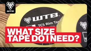 What size TCS tubeless tape do I need? #tubeless #mtb #cycling #tubelesstape