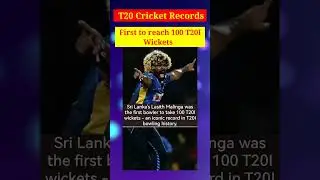 First to reach 100 T20I Wickets. @drinfoshort #shorts #short #viral #T20Cricket #CricketNews