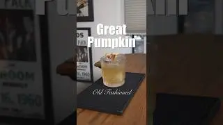 GREAT PUMPKIN OLD FASHIONED #coachvino #theprogressbar #cocktails #mindset #motivation