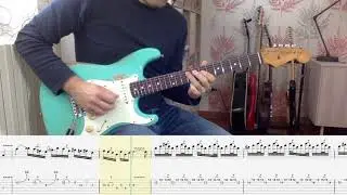 Europe: The Final Countdown -  Guitar Solo with Tabs