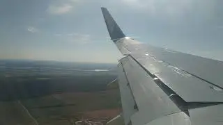 Посадка самолета в Киеве (Борисполь)