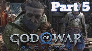 God of War Ragnarök Playthrough Part 5 - Dwarf Town