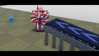 How to Make a Launch Ramp Conveyor Belt In Modded Cube Combination!