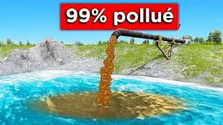 Transforming an ocean into super polluted water (for maximum profit)
