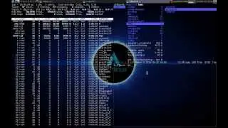 semplice dimostrazione di archlinux con awesome