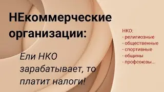 НКО обязаны платить налоги. Полное видео смотрите 👉