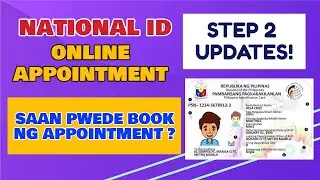 National ID Step 2 Update: Online Appointment Pwede na sa 14 Municapalities!