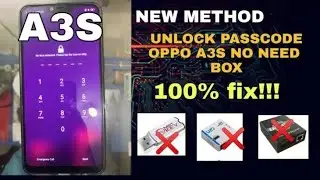 OPPO A3s (CPH1803) Password | Pattern Unlock With Unlocktool, 100% Working Live Video