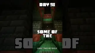 100 Days - [Minecraft Shorts] - Day 98 #minecraft #100days