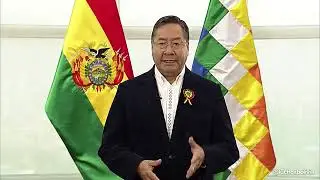 Mensaje de Luis Arce a los Bolivianos en el Exterior por los 199 años de Bolivia