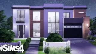 MODERN LUXURY HOME SIMS 4 | NO CC | Sims  4 Stop Motion build